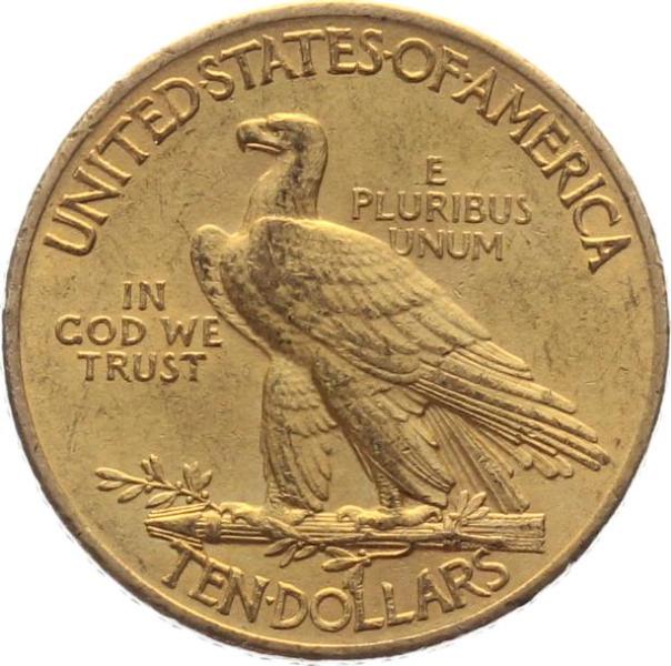 USA 10 Dollar Indian Head Goldmünze aus 900er Gold